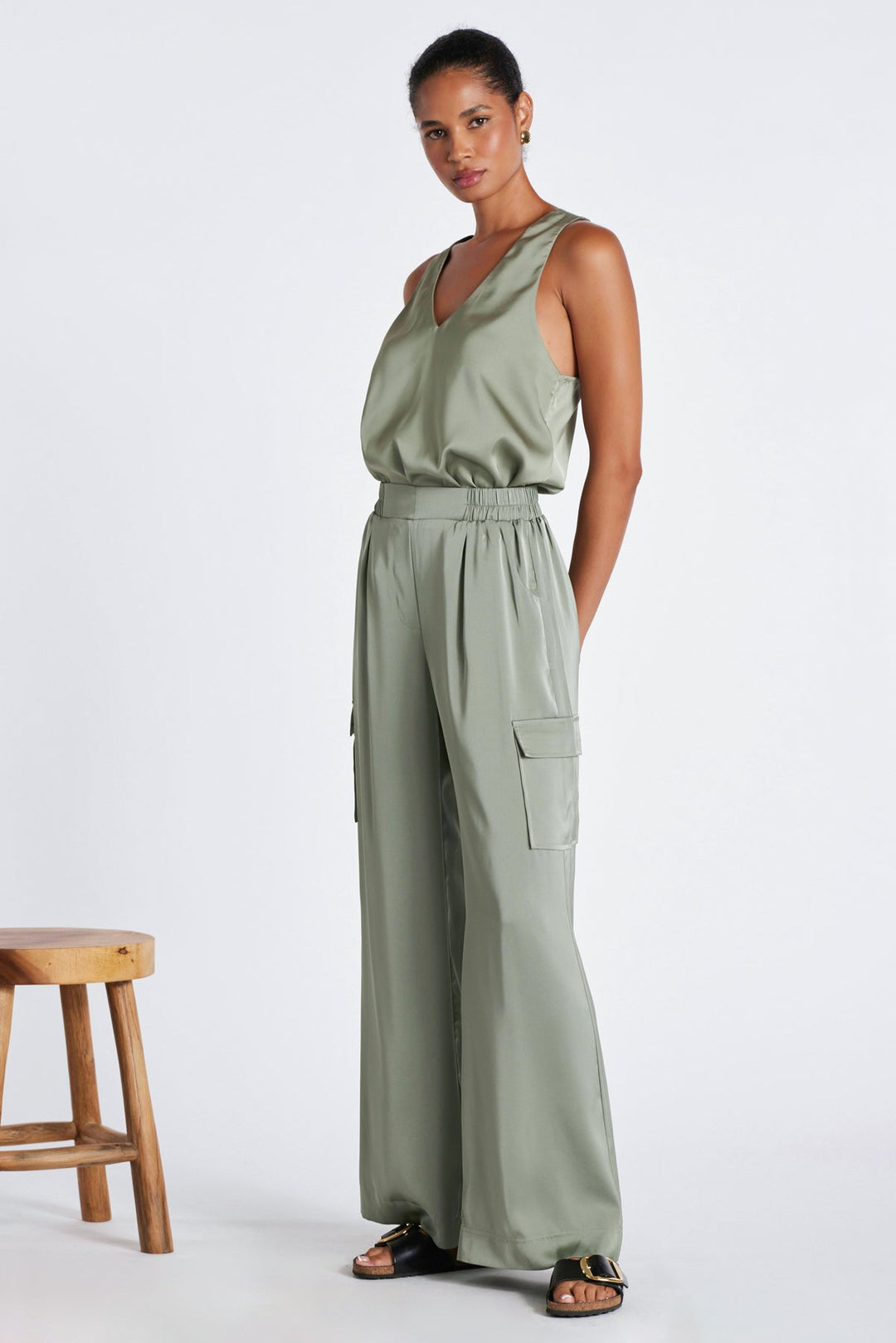 Renee Satin Pants