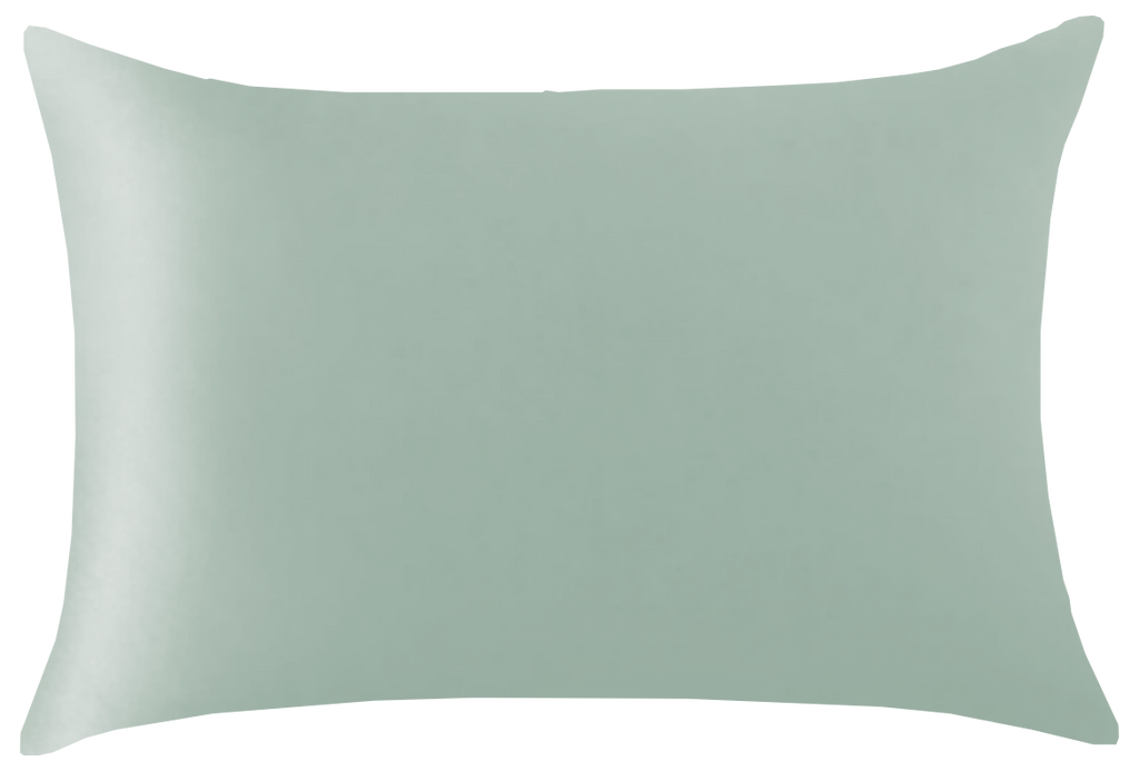 Seafoam Solid Satin Pillowcase
