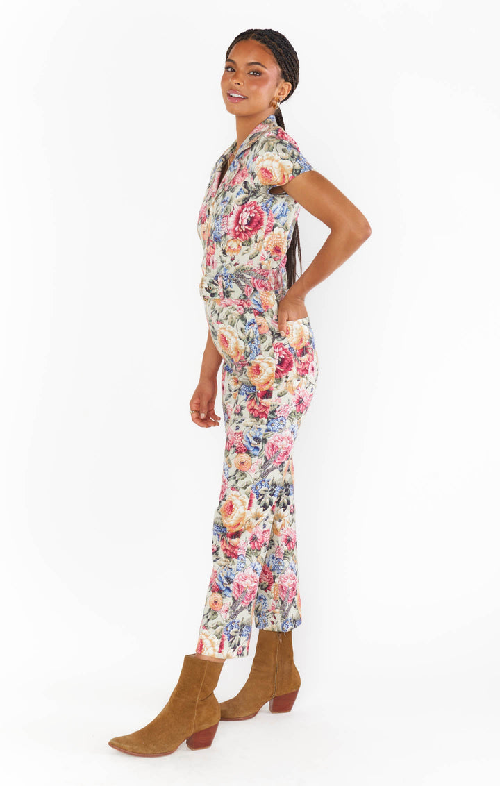 Show Me Your Mumu- Jacksonville Short Sleeve Cropped Jumpsuit FINAL