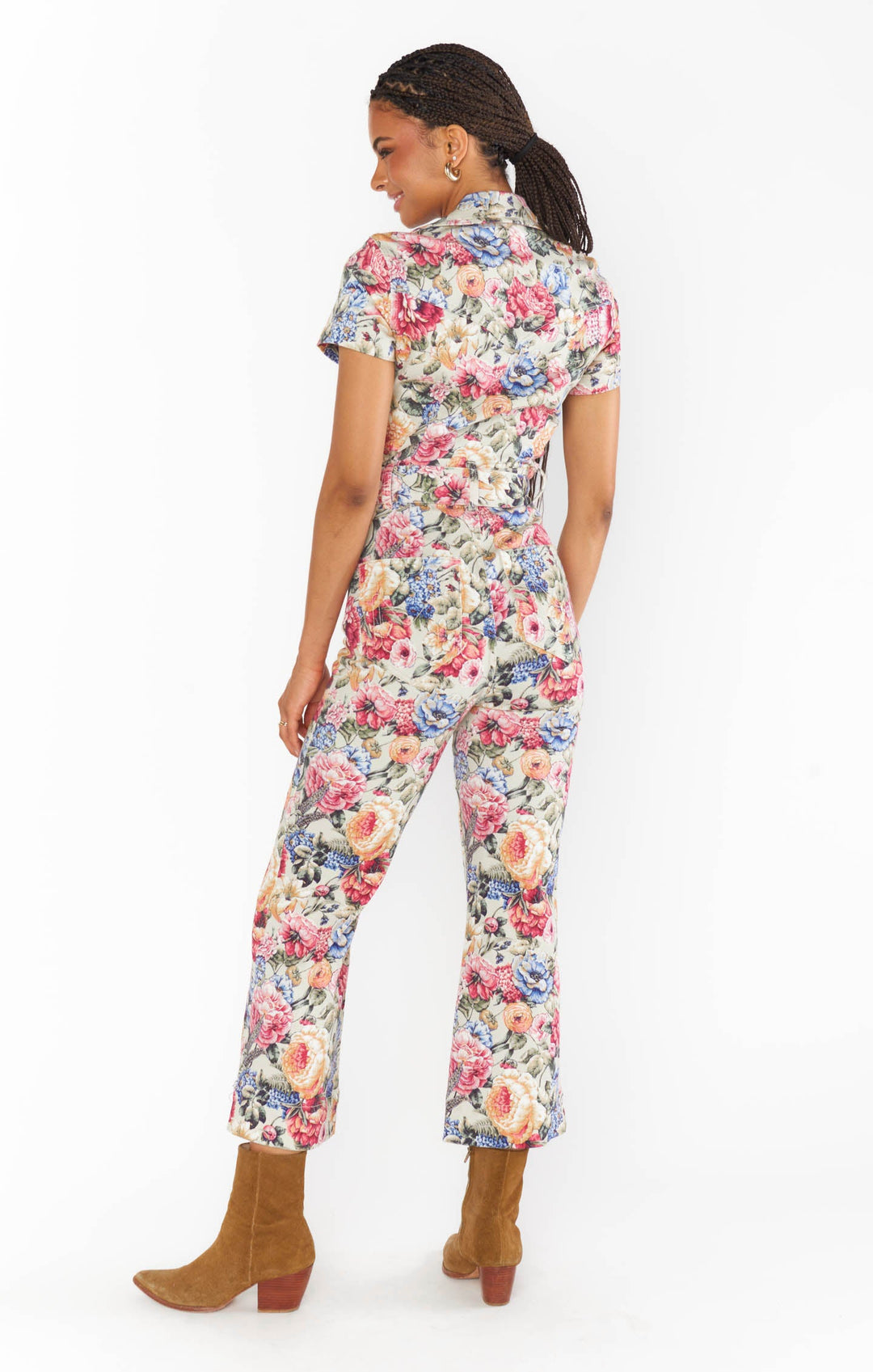 Show Me Your Mumu- Jacksonville Short Sleeve Cropped Jumpsuit FINAL