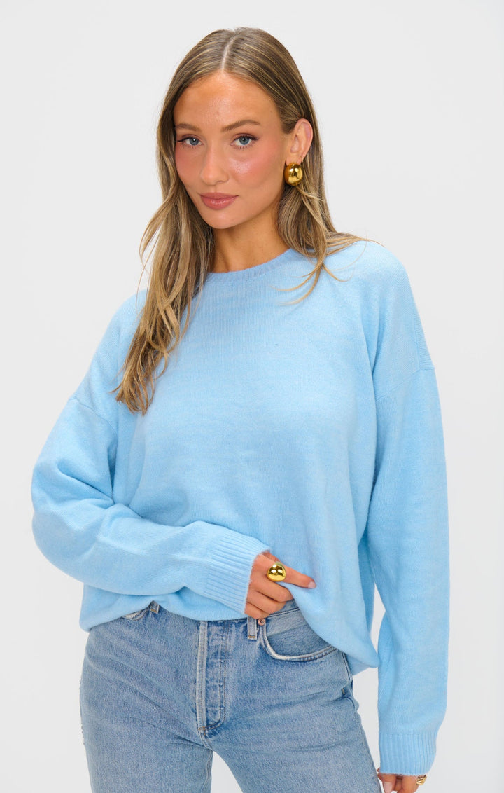 Show me your Mumu- Feel Good Sweater, Blue Me Away Knit