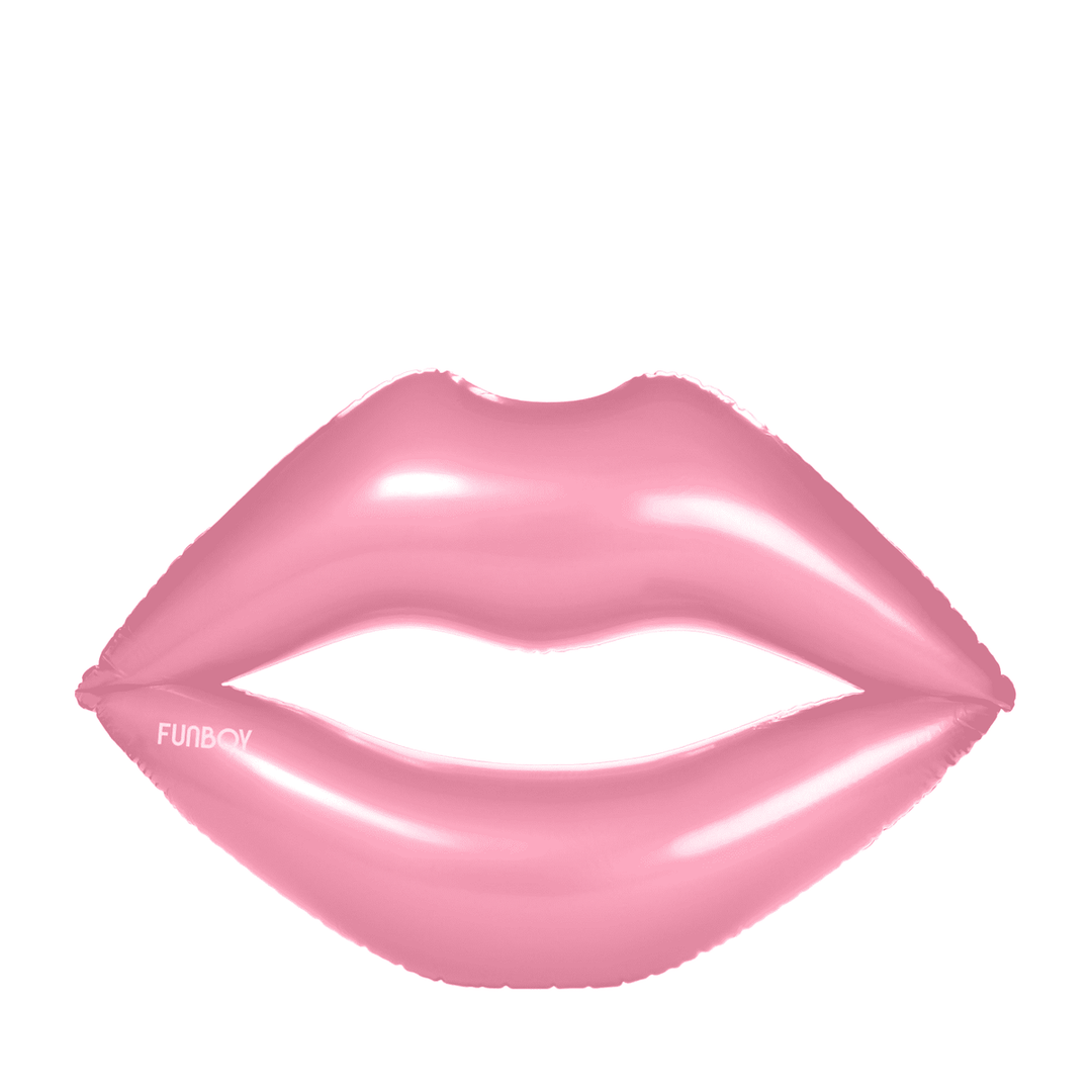 Funboy- Lip Pool Float- Metallic Pink