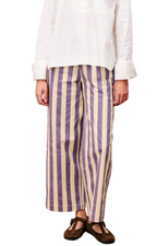 Riviera Stripe Pant- Wide Leg