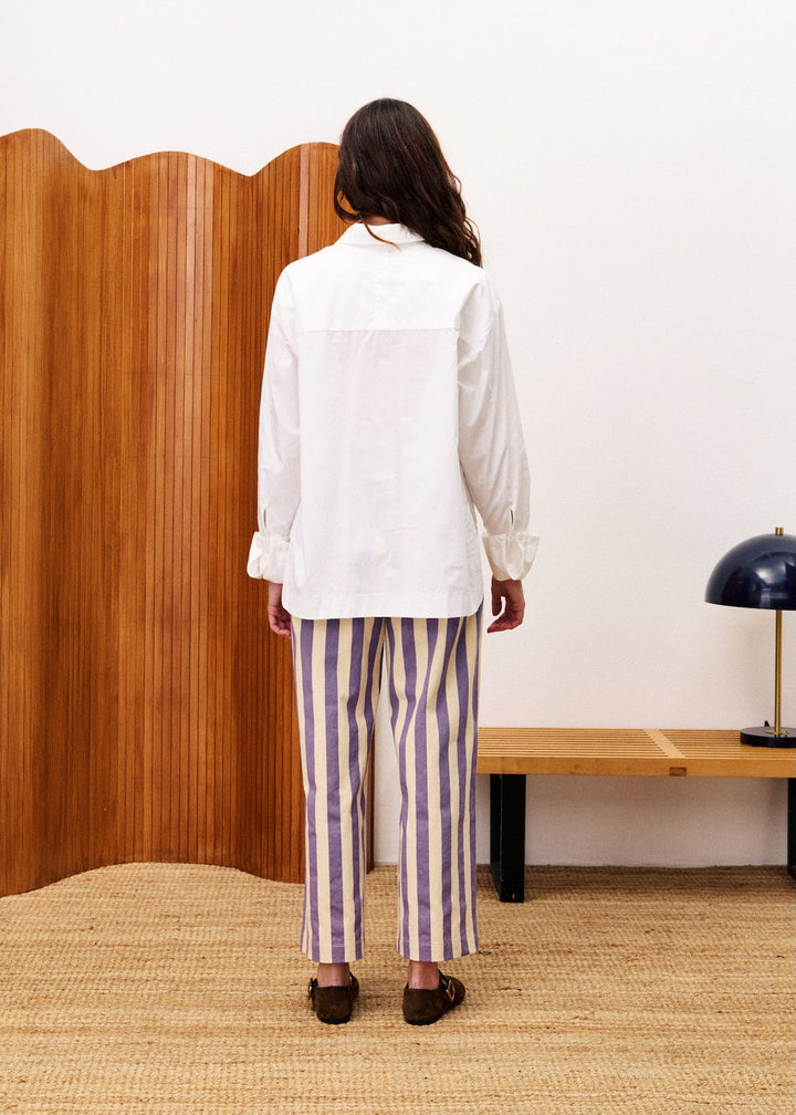 Riviera Stripe Pant- Wide Leg- FINAL