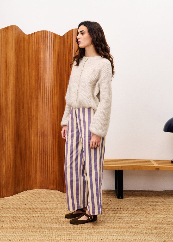 Riviera Stripe Pant- Wide Leg- FINAL