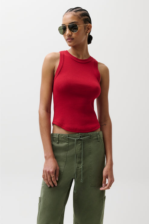 Pistola- NISSI TANK TOP - RACER RED