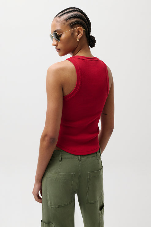 Pistola- NISSI TANK TOP - RACER RED