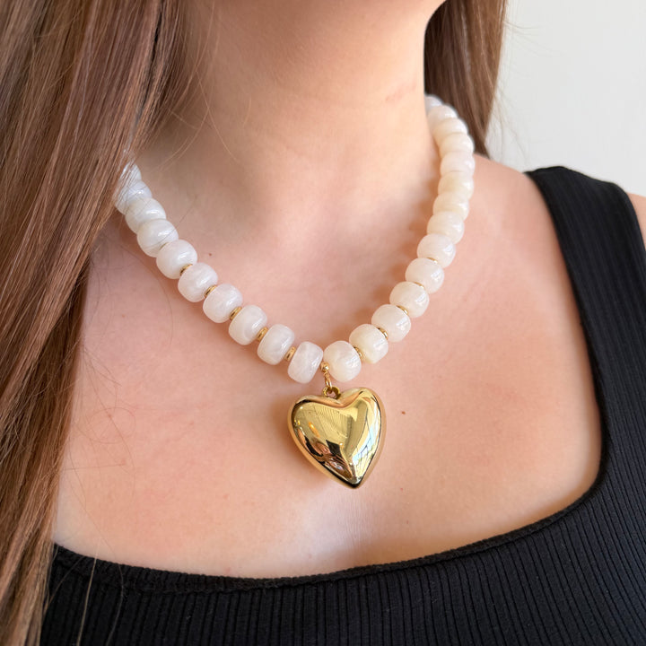 Adore You Heart Necklace- Multiple Colors