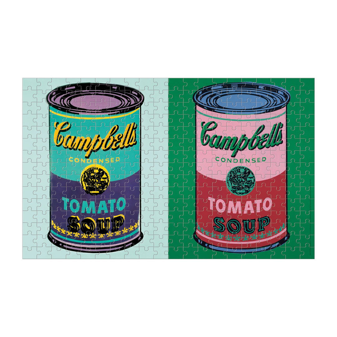 Andy Warhol Soup Cans 300 Piece Lenticular Jigsaw Puzzle