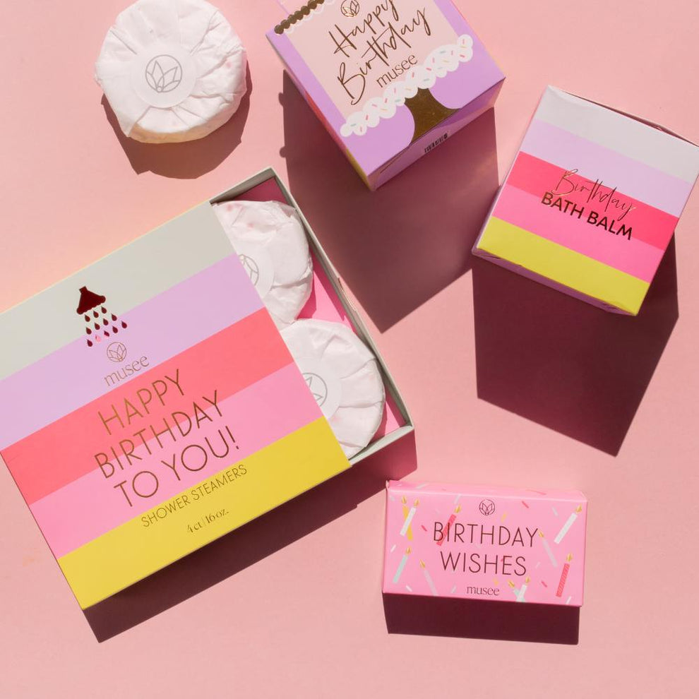 Musee- Happy Birthday to You- Shower Steamers