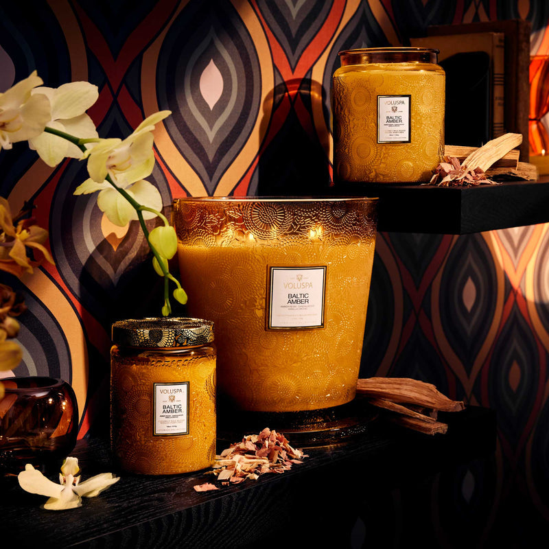 Voluspa- Baltic Amber Jar Candle