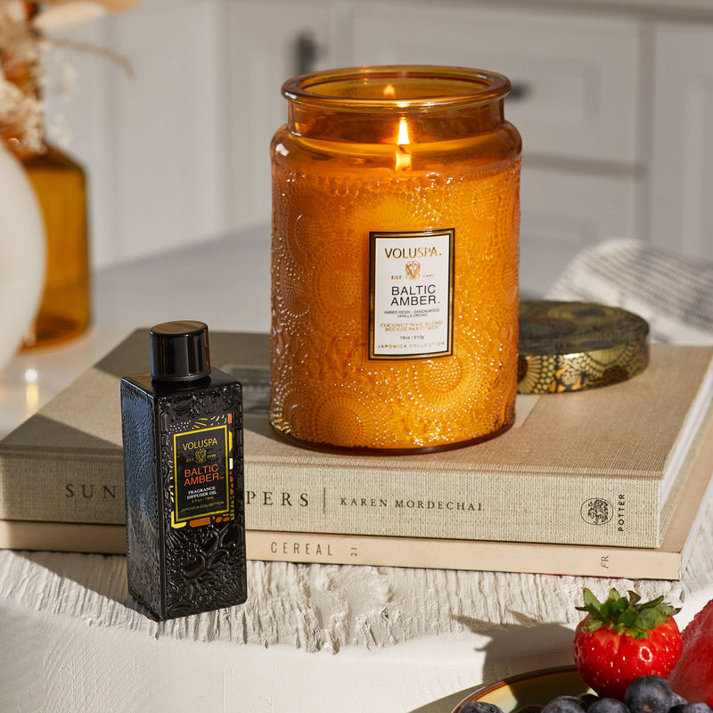 Voluspa- Baltic Amber Jar Candle