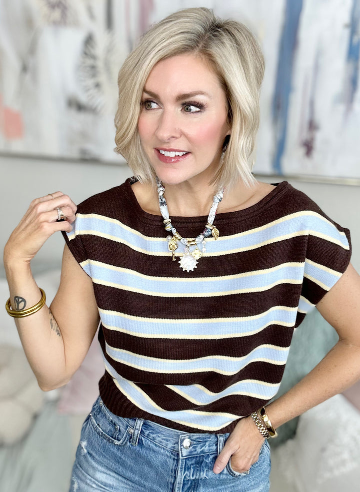 Mod Theory Striped Top