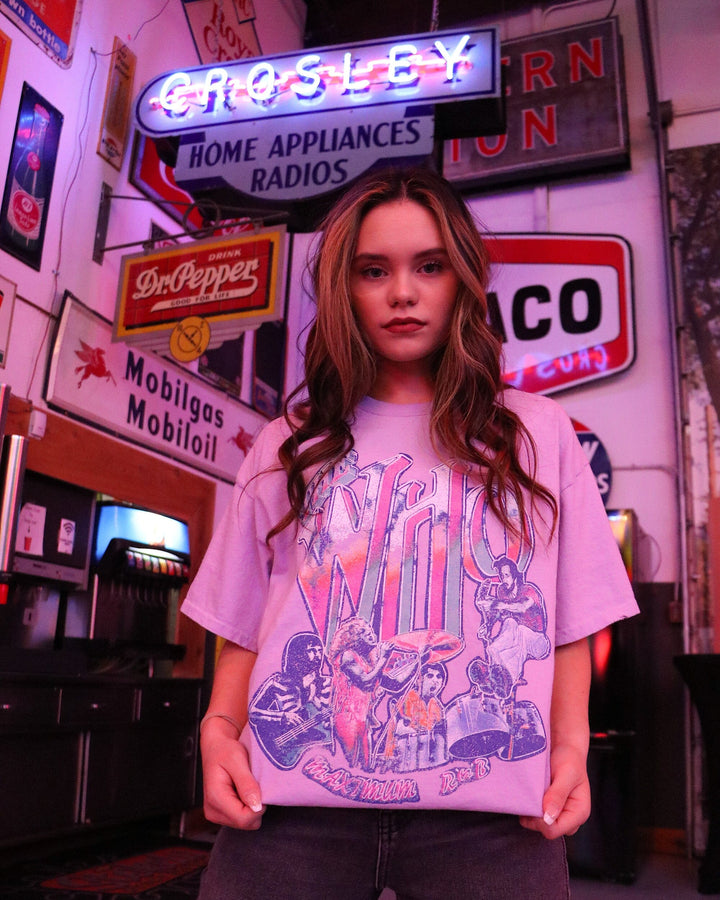 THE WHO: MAX R&B Distressed  Tee