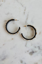 Count Your Lucky Star Hoop Earrings