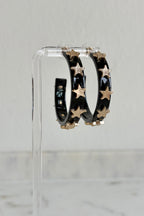 Count Your Lucky Star Hoop Earrings