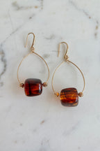 Honeyglow Hoop Earrings