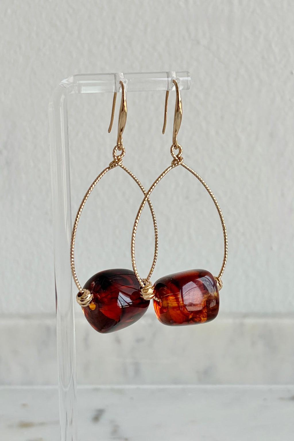Honeyglow Hoop Earrings