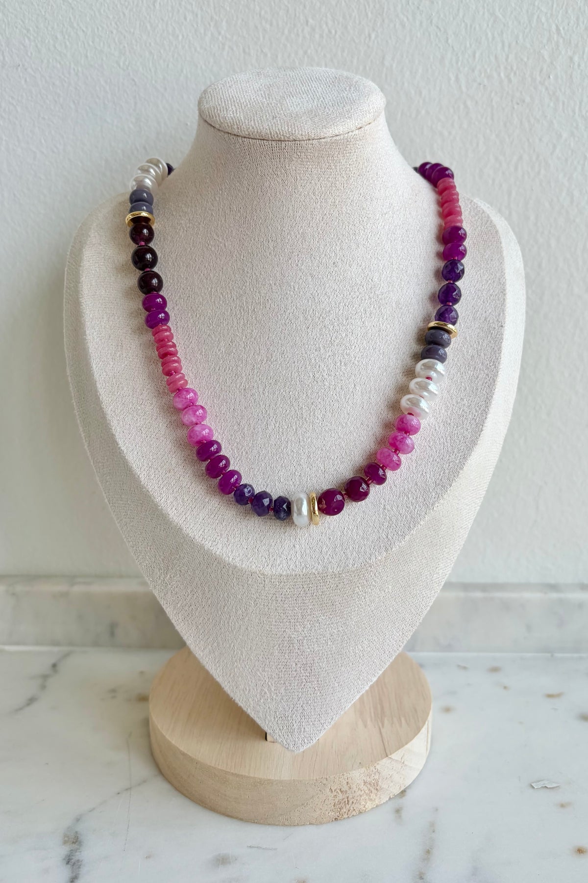 Gem Trail Necklace