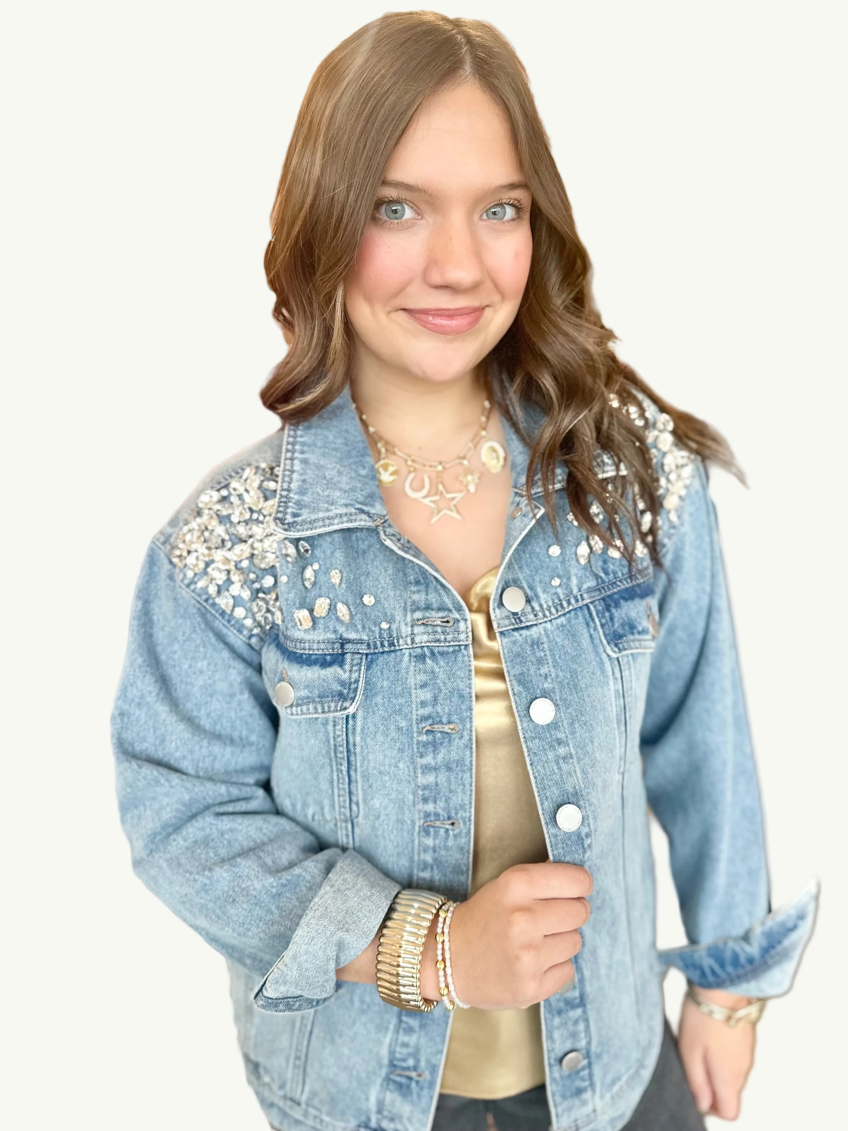 Dear John- But Make it Fancy Denim Jacket