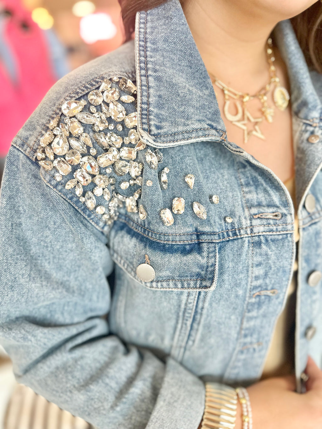 Dear John- But Make it Fancy Denim Jacket