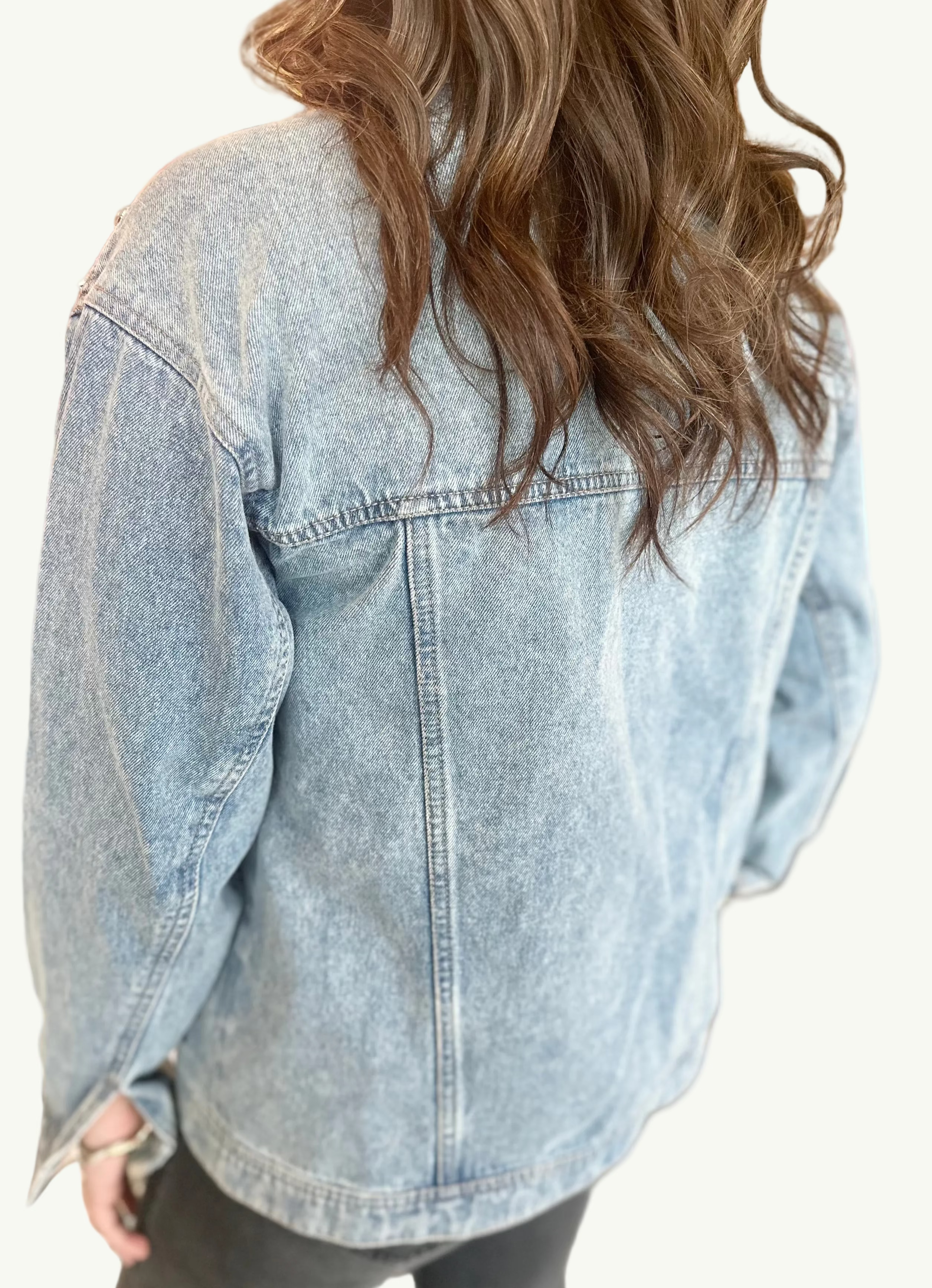 Dear John- But Make it Fancy Denim Jacket