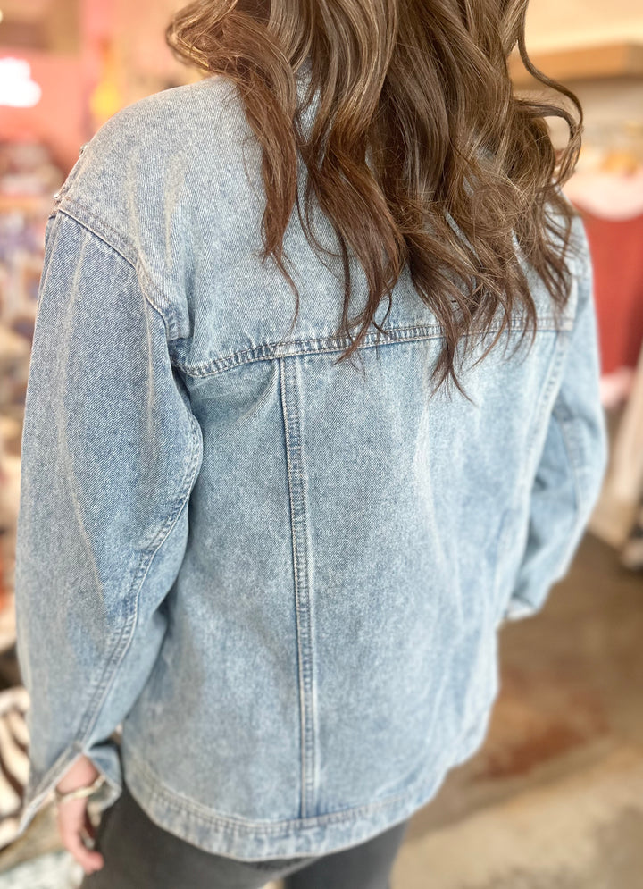 BUT MAKE IT FANCY DENIM JACKET