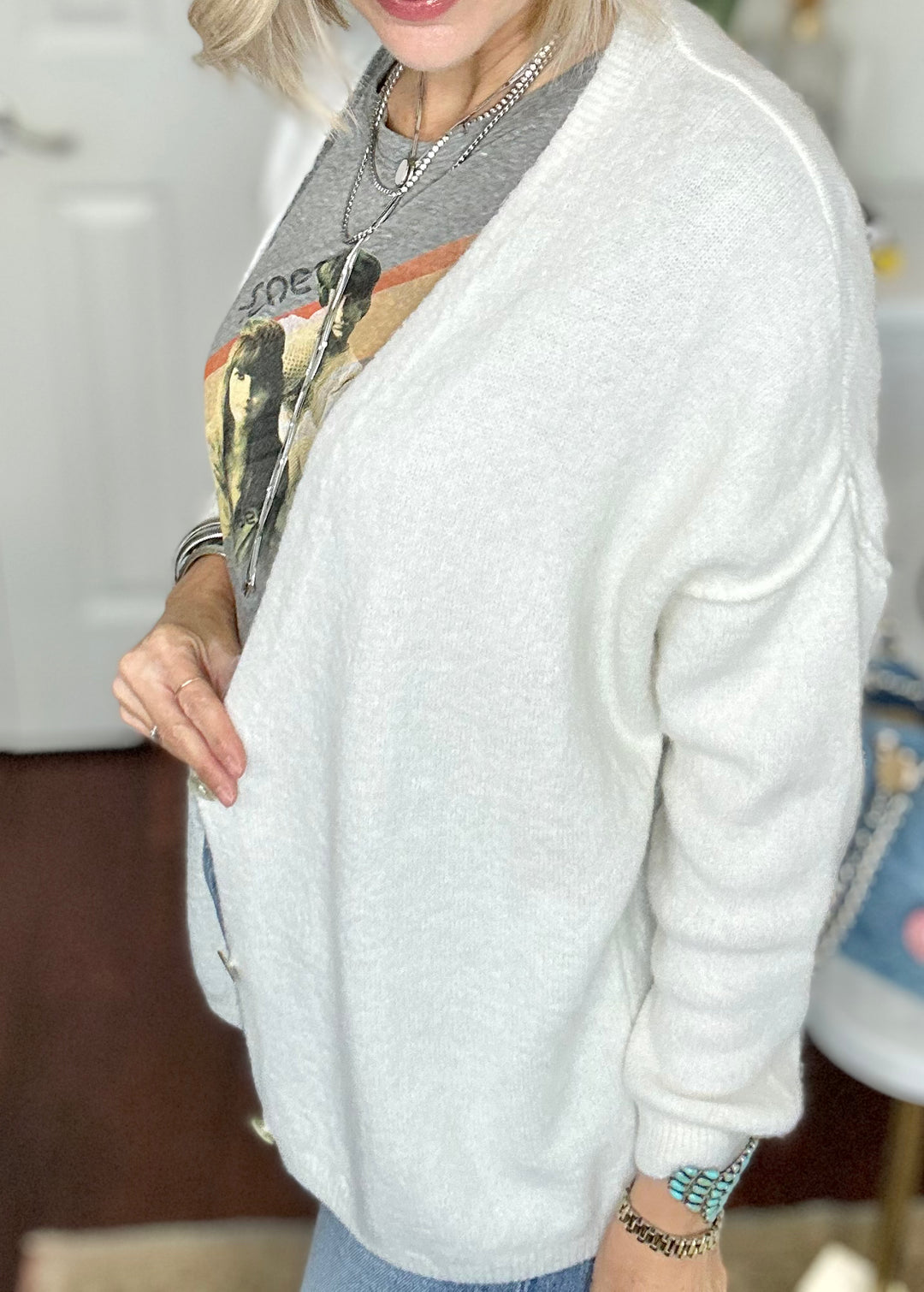 SIMPLY YES ITALIAN CARDIGAN : 2 COLORS