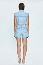 Pistola- Lennox Denim Romper