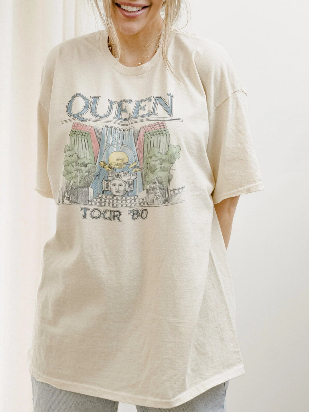 Queen: 1980 Tour Tee