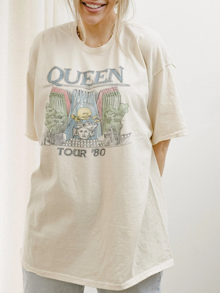 Queen: 1980 Tour Tee