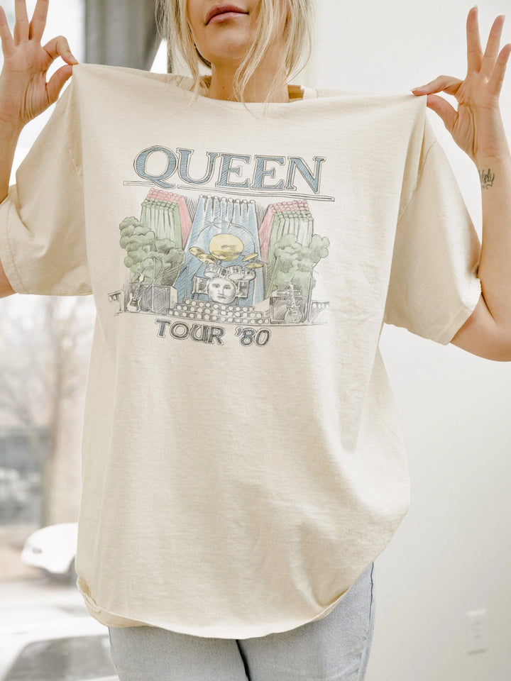 Queen: 1980 Tour Tee