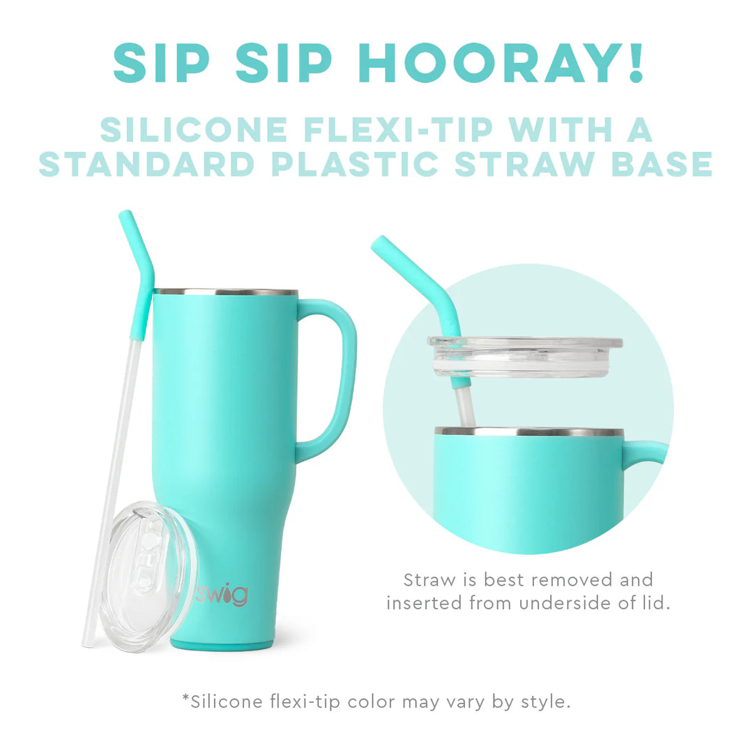 Swig: LUXY LEOPARD Mega Mug 40oz