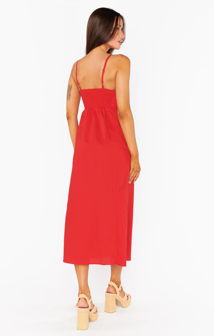 Show Me Your Mumu-Allegra Midi Dress