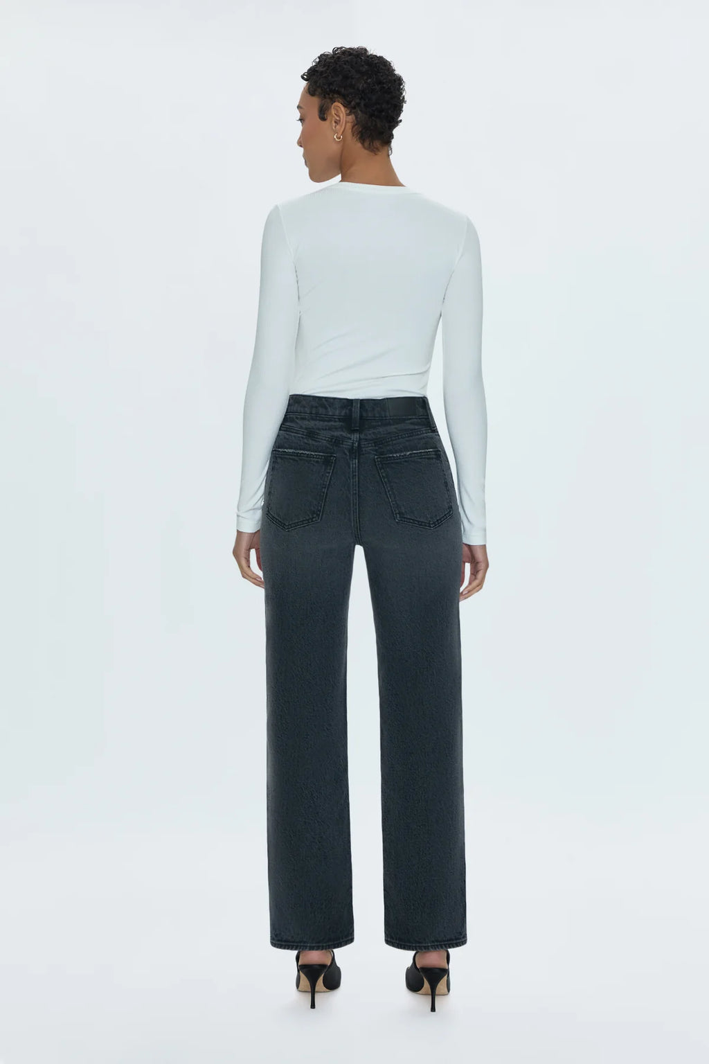 Cassie Super High Rise Straight- After Hours Vintage