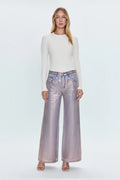 Jayden Low Slung Palazzo- Tinsel
