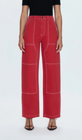 Pistola- Grady Carpenter Pant - Rouge
