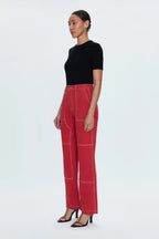 Pistola- Grady Carpenter Pant - Rouge