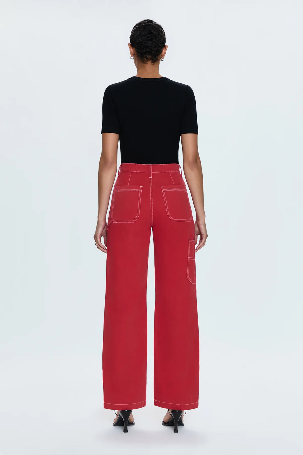 Pistola- Grady Carpenter Pant - Rouge