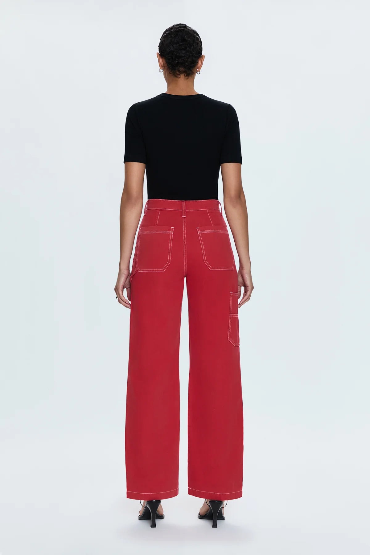 Pistola- Grady Carpenter Pant - Rouge
