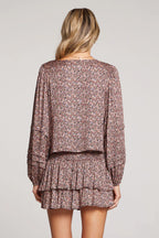 Paisley Petals Top