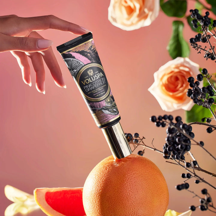 Voluspa- PINK CITRON GRAPEFRUIT HAND CREAM