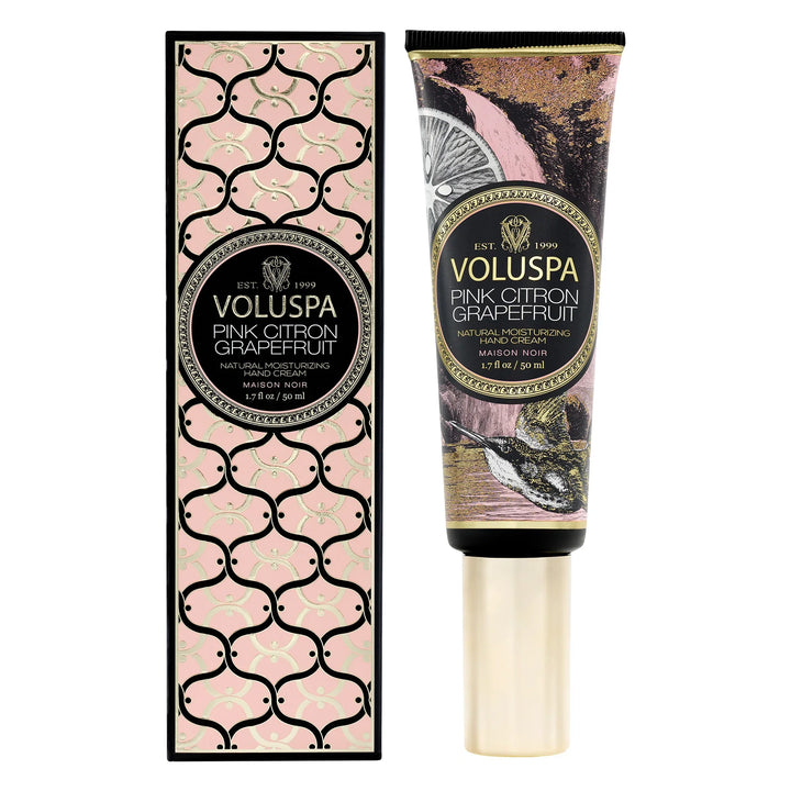 Voluspa- PINK CITRON GRAPEFRUIT HAND CREAM
