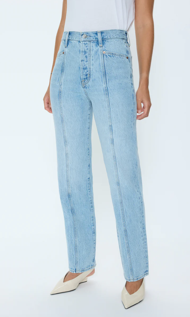 Pistola- Cassie Super High Rise Straight Jeans - Vibes