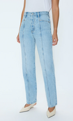 Pistola- Cassie Super High Rise Straight Jeans - Vibes