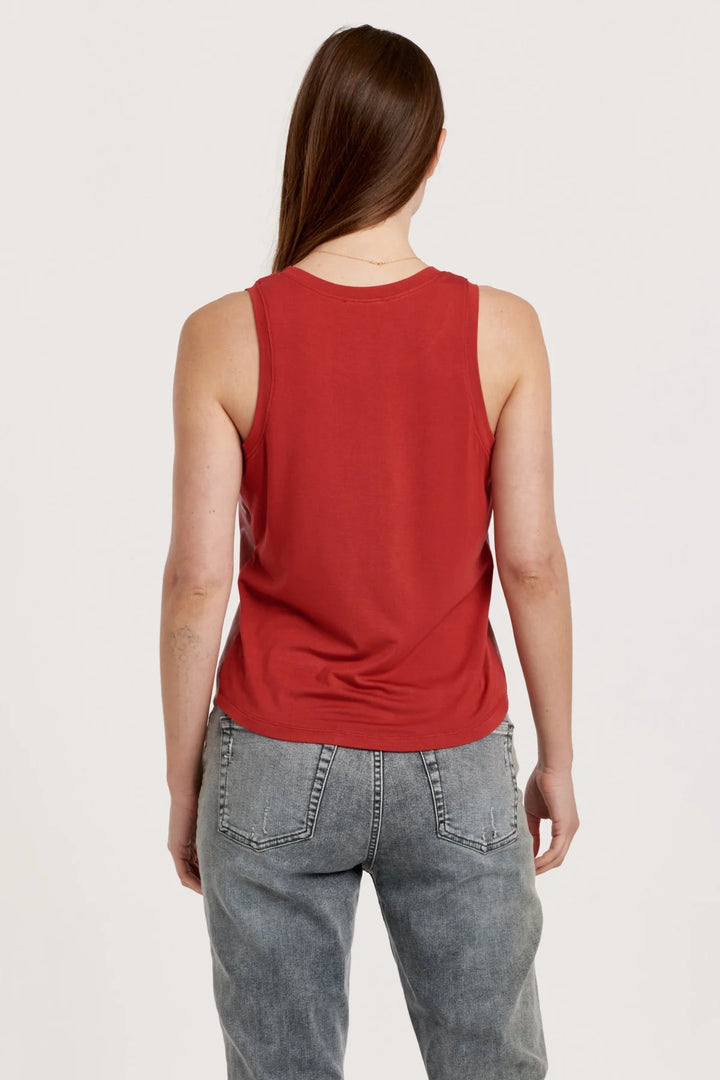CARMELA POMEGRANATE BLISS TANK.