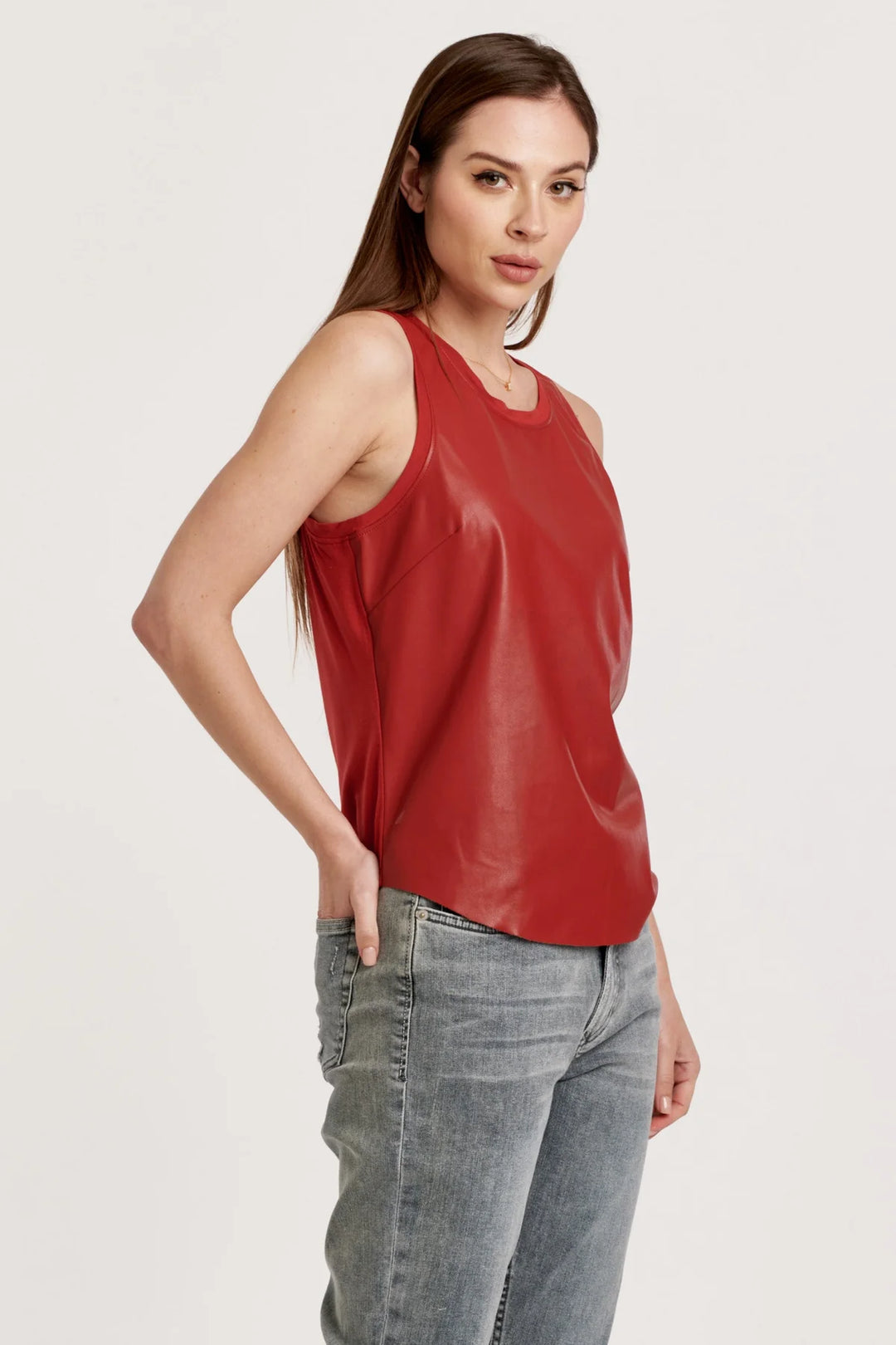 CARMELA POMEGRANATE BLISS TANK.
