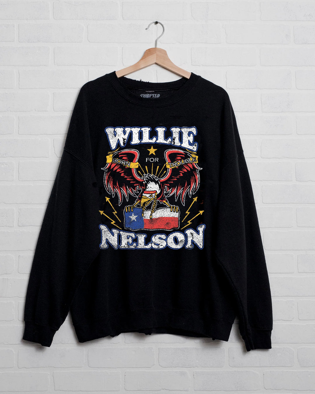 Willie Nelson: Born For Trouble Sweatshirt