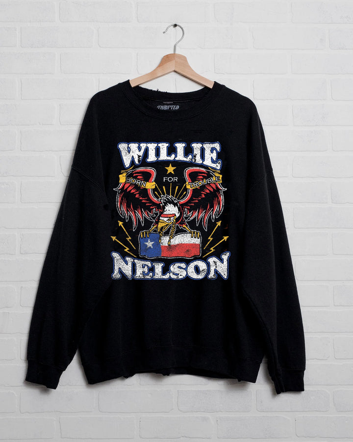 Willie Nelson: Born For Trouble Sweatshirt