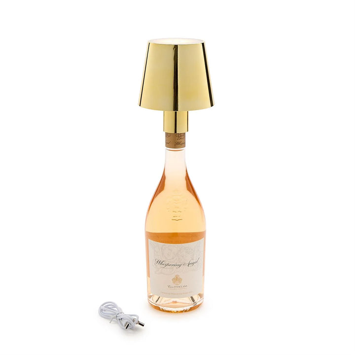 Cordless + Rechargeable Bottle Lamp